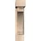 Ekena Millwork Imperial Block Smooth Bracket w/ Offset Brace, Douglas Fir, 5 1/2"W x 20"D x 24"H BKT0604X20X24IMP05SDF - alternate 3